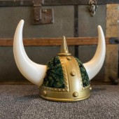 ΚΡΑΝΟΣ ΔΙΑΚΟΣΜΗΤΙΚΟ - Viking Helmet - Danish Pluche (ΠΡΑΣΙΝΟ) TGH00006