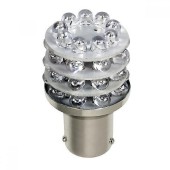 Λάμπα LED, 24V με 36 led BA15S, φορτηγού (Μπλε). Διαστάσεις 27x46mm. 98301