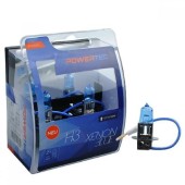 H3 12V 55W PK22s 5.000K POWERTEC XENON BLUE 2ΤΕΜ. M-TECH PTZXB3-DUO/MT