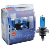 H4 12V 60/55W P43t 5.000K POWERTEC XENON BLUE 2ΤΕΜ. M-TECH PTZXB4-DUO/MT