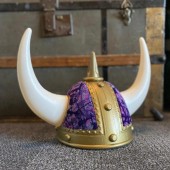 ΚΡΑΝΟΣ ΔΙΑΚΟΣΜΗΤΙΚΟ - Viking Helmet - Danish Pluche (ΜΩΒ) TGH00005