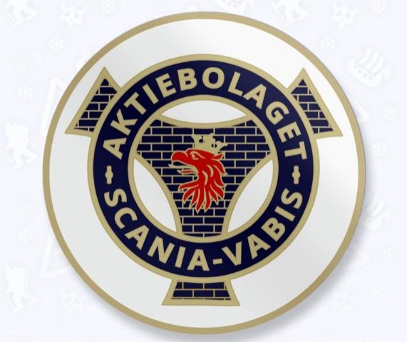 ΑΥΤΟΚΟΛΛΗΤΟ - Aktiebolaget Scania Vabis - 3D Sticker TG3D00016