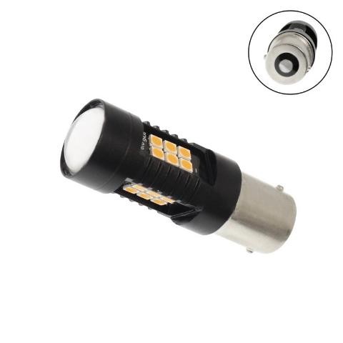 Λάμπα LED, BA15S LED ΚΟΚΚΙΝΟ ΦΩΤΙΣΜΟ 24V (53.5mm-18mm) KP0023