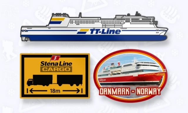 ΑΥΤΟΚΟΛΛΗΤΟ Ferry - Sticker Set ST00140