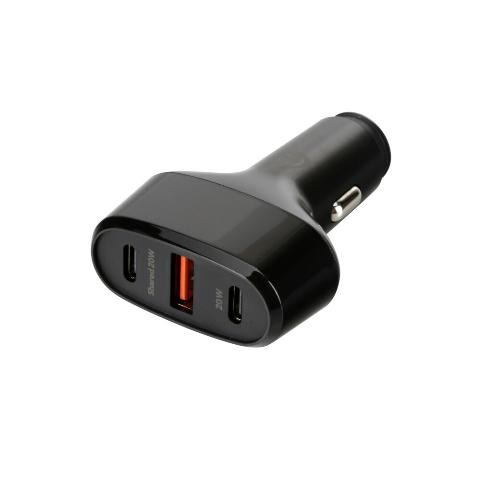 ΦΟΡΤΙΣΤΗΣ ΑΝΑΠΤΗΡΑ 12/24V MAX 40W ΜΕ 1 ΘΥΡΑ USB A & 2 ΘΥΡΕΣ USB C FAST CHARGE ΜΑΥΡΟΣ ROCKET 3 PRO LAMPA - 1 TEM. 38721