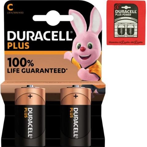 ΜΠΑΤΑΡΙΕΣ C14 Plus Baby ΣΕΤ2 MN1400 DURACELL 17132