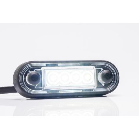 ΦΑΝΟΣ ΟΓΚΟΥ LED ΛΕΥΚΟ 12-24V λευκο κρυσταλλο 8cm FT-073B