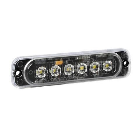 ΣΤΡΟΜΠΟ ΠΟΡΤΟΚΑΛΙ LS1 12/24V ΜΕ 6 LED 19 ΧΡΗΣΕΩΝ ΑΔΙΑΒΡΟΧΟ 113x28mm 1ΤΕΜ. 72995