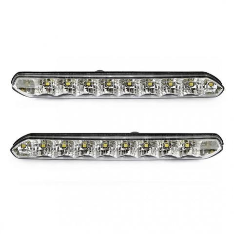 ΦΩΤΑ ΗΜΕΡΑΣ DRL - 12/24V 7W 20LED(0,35W ANA LED) 185x20x40mm - 2 ΤΕΜ. 01266