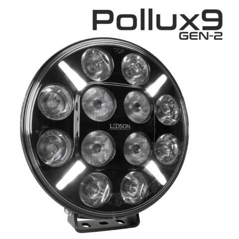 ΠΡΟΒΟΛΕΑΣ LEDSON Sarox9 + LED βοηθητικό φως (λευκο-πορτοκαλι) 120W 33491231