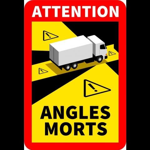 αυτοκολλητο ANGLES MORTS 250x170mm NK101-05W-604