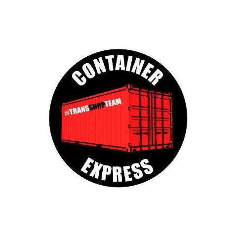 ΑΥΤΟΚΟΛΛΗΤΟ - CONTAINER EXPRESS STICKER 10cm 90704T