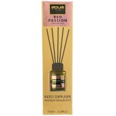 Αρωματικό Χώρου Red Passion Home Reed Diffuser με 6 Στικς Aqua 100 ml - 1 τμχ 10-822/AQ