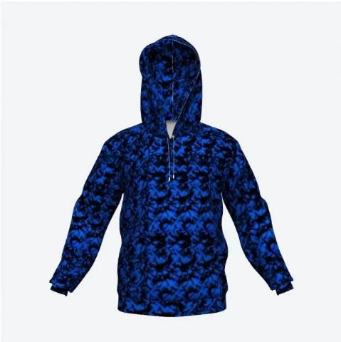 ΜΠΛΟΥΖΑ ΦΟΥΤΕΡ HOODIE BLUE DANISH PLUSH hoodieblueplush