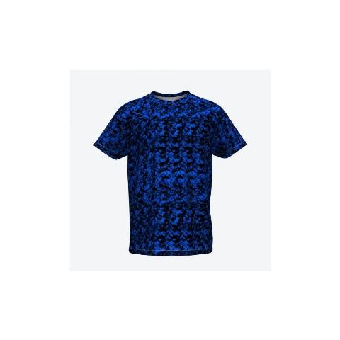 ΜΠΛΟΥΖΑ DANISH PLUSH T-SHIRT, BLUE tshirtblueplush