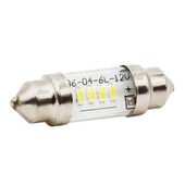 Λάμπα LED, FESTOON 36mm κοκκινο 24V KP0140