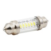 Λάμπα LED, FESTOON 42mm λευκο 24V KP0153