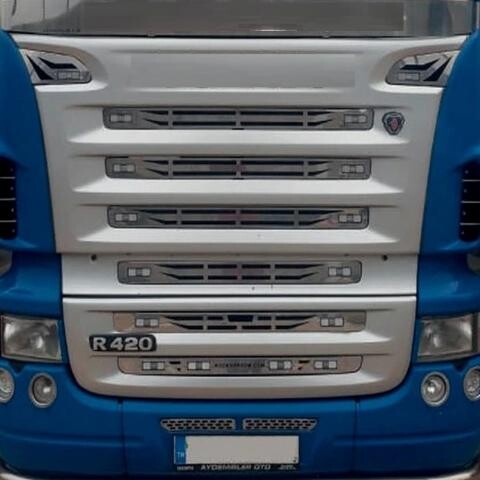 Διακοσμητικό ανοξειδωτο μασκας - SCANIA R 2004-2009 SC118