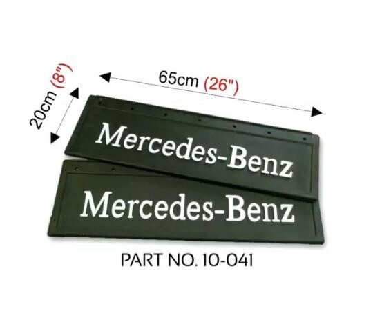 λασπωτηρας τυπου MERCEES 620x230mm, ανάγλυφη επιγραφή TEM. 10-041