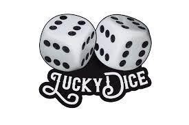 ΑΥΤΟΚΟΛΛΗΤΟ - Lucky Dice - 3D Sticker TG3D00003