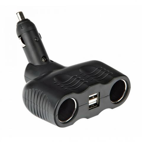 ΑΝΤΑΠΤΟΡΑΣ ΑΝΑΠΤΗΡΑ 2 ΦΙΣ ΑΝΑΠΤΗΡΑ+2 USB 12/24V DUO-4 39069