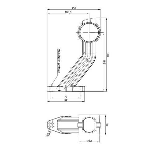 ΦΑΝΟΣ ΟΓΚΟΥ LED ΠΛΑΙΝΟΣ (KEPATAKI) ΔΕΞΙ LED 12-24V FT-140-F-P