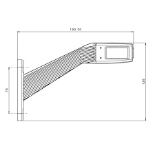 ΦΑΝΟΣ ΟΓΚΟΥ LED ΠΛΑΙΝΟΣ (KEPATAKI) LED ΑΡΙΣΤΕΡΟ 12-24V FT-145L