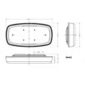 ΦΑΡΟΣ ΚΙΤΡΙΝΟΣ 305x158 ΜΑΓΝΗΤΙΚΟΣ BLK0032