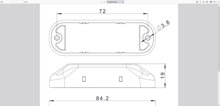 ΦΑΝΟΙ ΠΡΟΕΙΔΟΠΟΙΗΣΗΣ STROBO ΚΟΚΚΙΝΟ LED FT-210-C