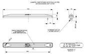 ΦΑΝΟΣ ΟΓΚΟΥ LED κοκκινο μαυρο κρυσταλλο LD999g